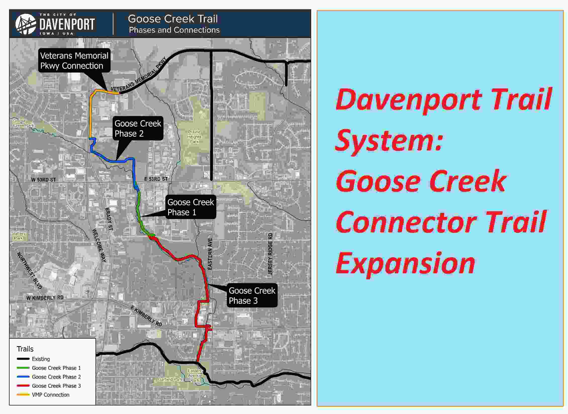Goose Creek Connector Trail expansion